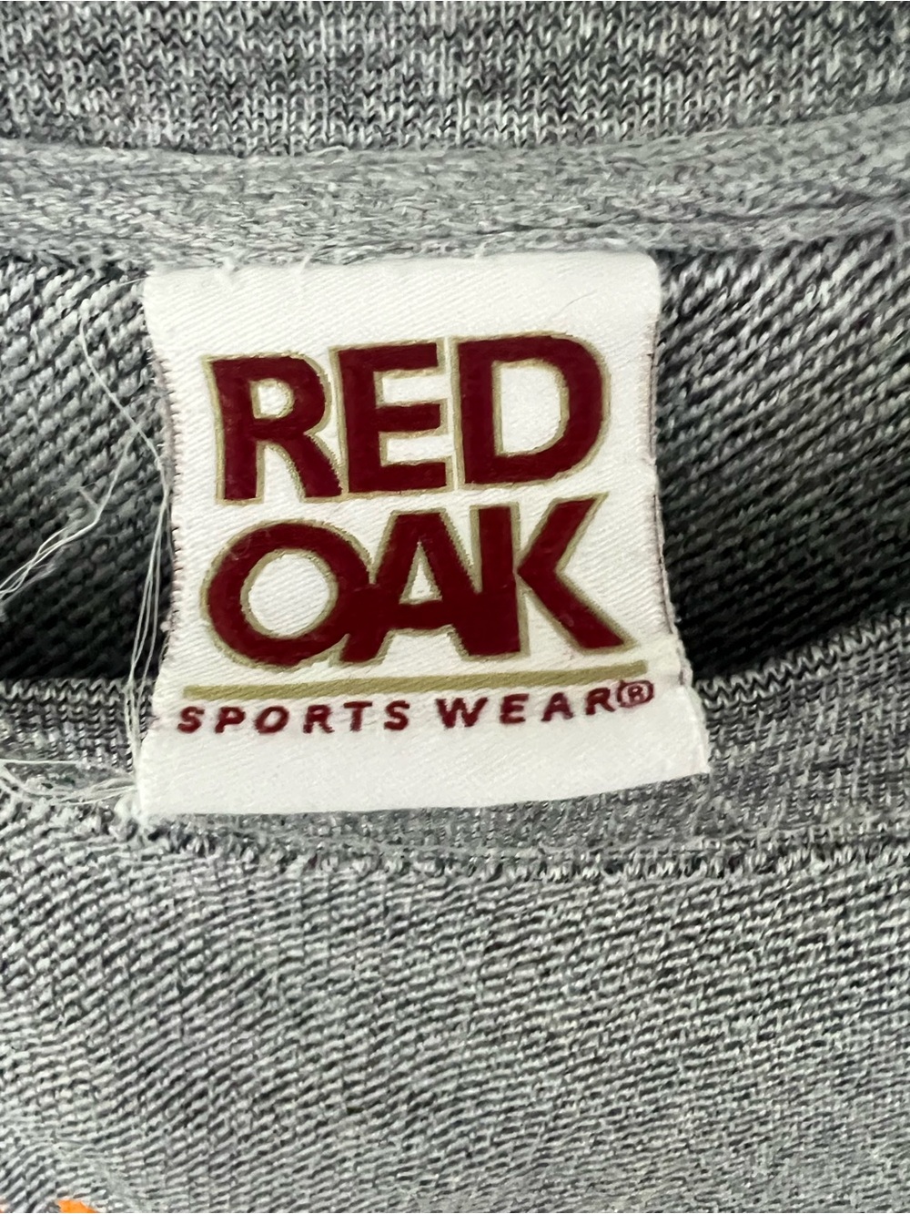 RED Gray Crewneck Sweater with Orange Tennessee Logo - Picture 2 of 4